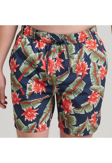 Superdry Pantaloneta Corta Para Hombre Vintage Hawaiian Superdry