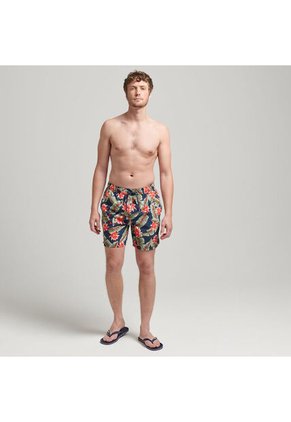 Superdry Pantaloneta Corta Para Hombre Vintage Hawaiian Superdry