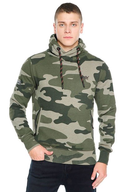 Superdry Buzos Para Jovenes Hombres Buzo Verde Superdry