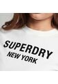 Superdry Camiseta Para Mujer Sport Luxe Graphic Fitted Superdry de Superdry