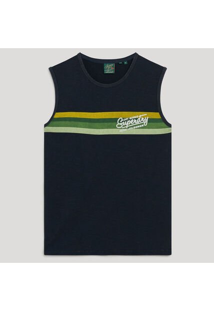 Superdry Camiseta Para Hombre Cali Striped Vest Superdry