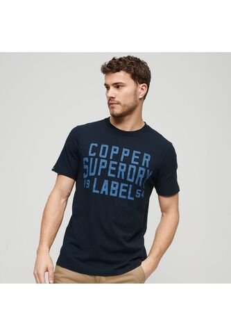 Superdry Camiseta Para Hombre Copper Label Workwear Tee Superdry Superdry