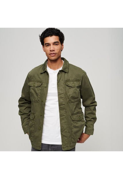 Superdry Chaqueta Casual Para Hombre Military M65 Emb Lw Superdry