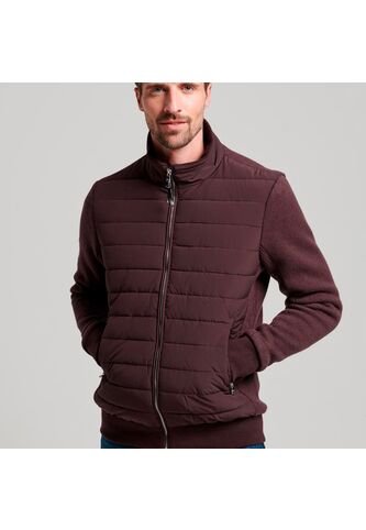 Superdry Chaqueta Padded Para Hombre Studios Padded Knit Mix Superdry Superdry