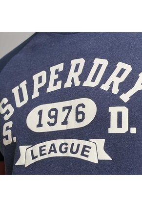 Superdry Camiseta Para Hombre Vintage Gym Raglan Superdry