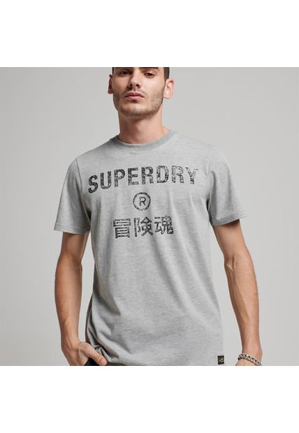 Superdry Camiseta Para Hombre Vintage Corp Logo Superdry