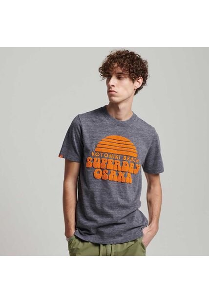 Superdry Camiseta Para Hombre Vintage Great Outdoors Apq Tee Superdry