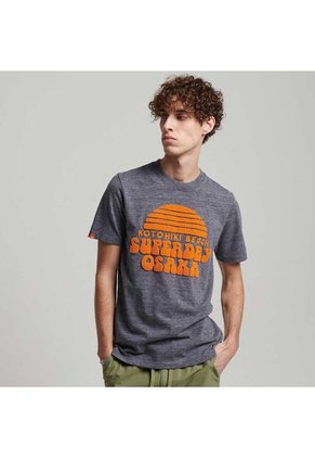 Superdry Camiseta Para Hombre Vintage Great Outdoors Apq Tee Superdry