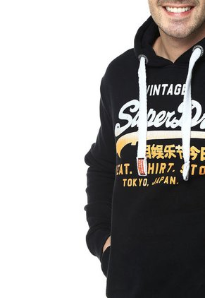 Buzo Negro Superdry