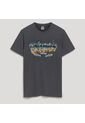 Superdry Camiseta Manga Corta Para Hombre Rock Graphic Band Tee Superdry de Superdry