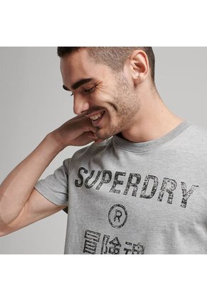 Superdry Camiseta Para Hombre Vintage Corp Logo Superdry