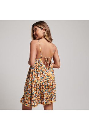 Superdry Vestido Medio Para Mujer Vintage Beach Cami Superdry