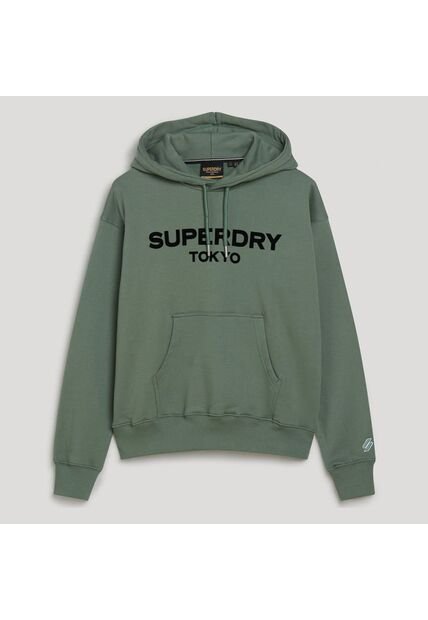 Superdry Buzo Cerrado Para Mujer Sport Luxe Loose Superdry