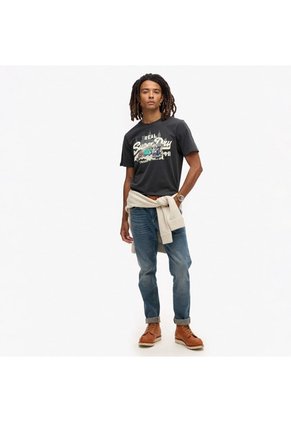 Superdry Camiseta Manga Corta Para Hombre New York Vl Graphic T Shirt Superdry