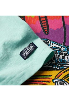 Superdry Camiseta Para Hombre Motor Retro Graphic Superdry