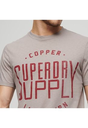 Superdry Camiseta Para Hombre Copper Label Workwear Tee Superdry