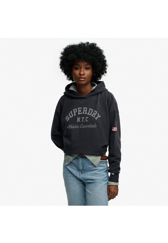 Superdry Buzo Cerrado Para Mujer Athletic Essentials Relax Hood Superdry Superdry