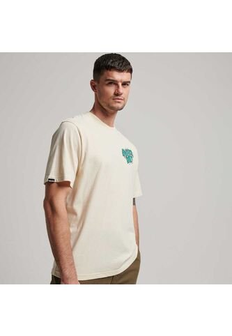 Superdry Camiseta Manga Corta Para Hombre Vintage Creatures Tee Superdry Superdry