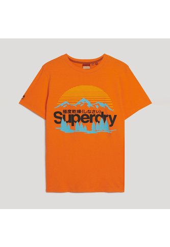 Superdry Camiseta Manga Corta Para Hombre Great Outdoors Nr Graphic Tee Superdry Superdry