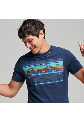 Superdry Camiseta Manga Corta Para Hombre Vintage Cali Tee Superdry Superdry