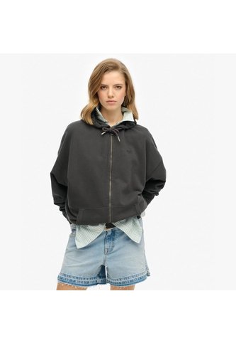 Superdry Buzo Abierto Para Mujer Studios Zip Hoodie Superdry Superdry
