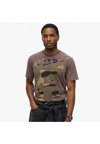 Superdry Camiseta Manga Corta Para Hombre Osaka Loose Tee Superdry Superdry