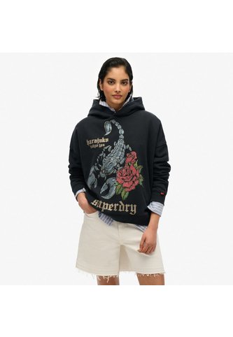 Superdry Buzo Cerrado Para Mujer Neo Trad Tattoo Relaxed Superdry Superdry