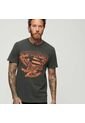 Superdry Camiseta Para Hombre 70'S Lo-Fi Graphic Band Tee Superdry de Superdry
