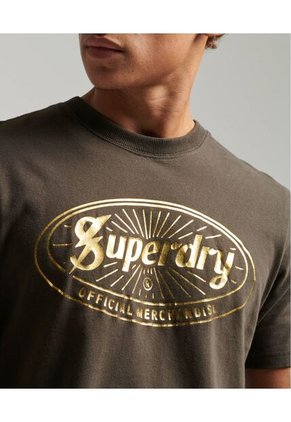 Superdry Camiseta Para Hombre Vintage Lightning Logo Superdry