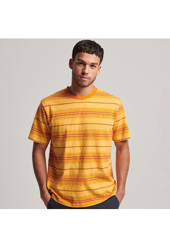 Superdry Camiseta Para Hombre Vintage Textured Stripe Superdry Superdry
