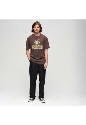 Superdry Camiseta Para Hombre Travel Postcard Graphic Superdry