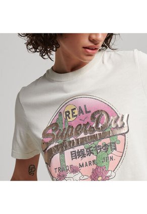 Superdry Camiseta Para Mujer Vintage Narrative Superdry