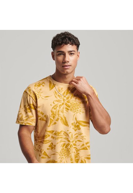 Superdry Camiseta Para Hombre Vintage Printed Superdry