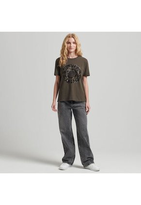 Superdry Camiseta Manga Corta Para Mujer Vintage Ellish Tee Superdry