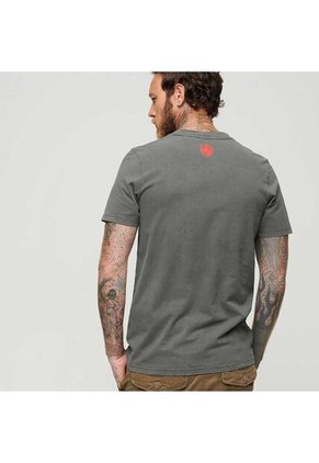 Superdry Camiseta Para Hombre Metallic Workwear Graphic Superdry