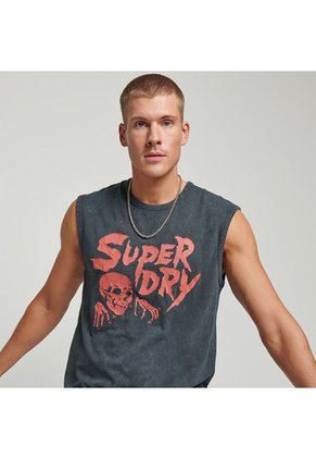 Superdry Camiseta Manga Sisa Para Hombre Vintage Flyer Superdry