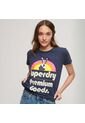 Superdry Camiseta Para Mujer 70'S Retro Superdry de Superdry