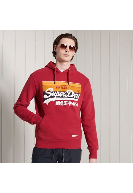 Superdry Buzo Hoodie Cerrado Para Hombre Vl Cali Stripe Hood Bb Superdry 35133
