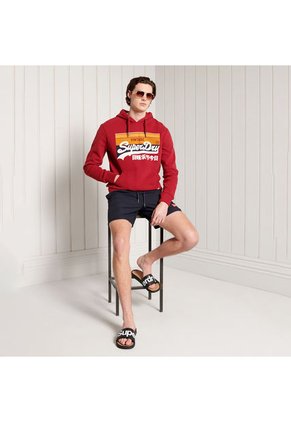 Superdry Buzo Hoodie Cerrado Para Hombre Vl Cali Stripe Hood Bb Superdry 35133