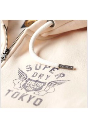 Superdry Buzo Abierto Para Mujer Athletic College Superdry