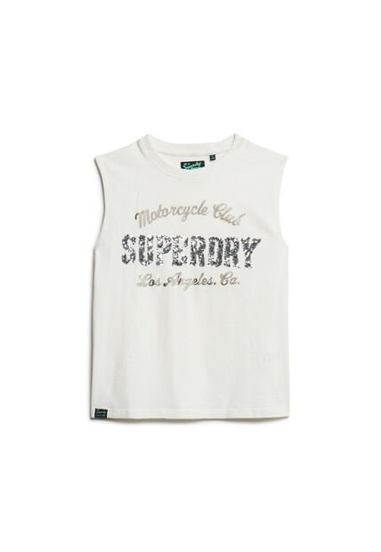 Superdry Camiseta Para Mujer Embellish Archive Fitted Tank Superdry