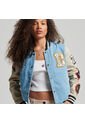 Superdry Chaqueta Denim Para Mujer Vintage Varsity Superdry de Superdry