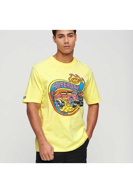 Superdry Camiseta Para Hombre Motor Retro Graphic Superdry