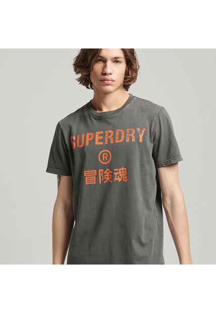 Superdry Camiseta Para Hombre Vintage Corp Logo Superdry
