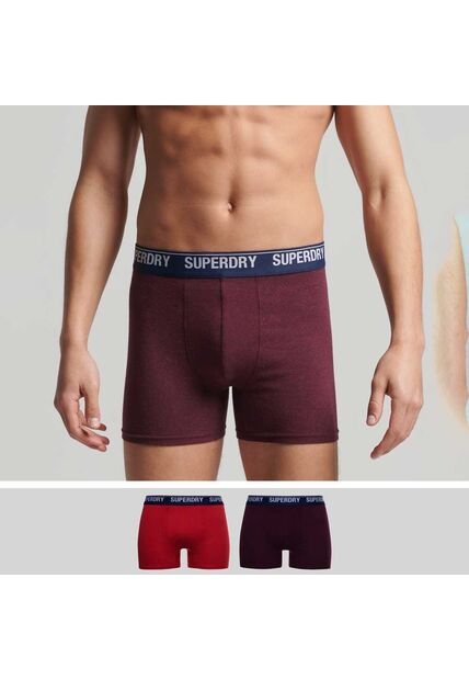 Superdry Boxer Para Hombre Double Pack Superdry