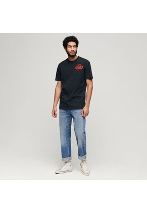 Superdry Camiseta Para Hombre Emb Superstate Ath Logo Tee Superdry