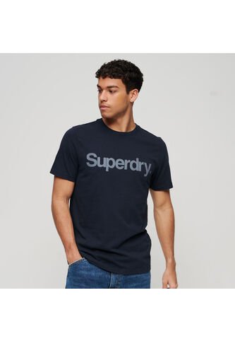 Superdry Camiseta Para Hombre Core City Loose Tee Superdry Superdry