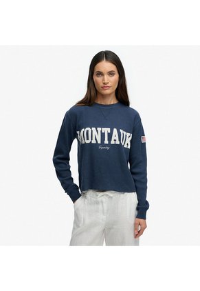 Superdry Top Para Mujer Ath Essential Graphic Ls Top Superdry