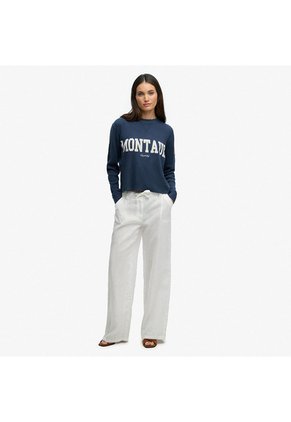 Superdry Top Para Mujer Ath Essential Graphic Ls Top Superdry