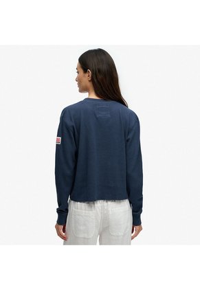 Superdry Top Para Mujer Ath Essential Graphic Ls Top Superdry